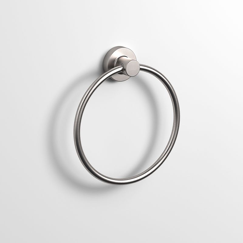 Tecno Project Brushed Nickel Towel Ring